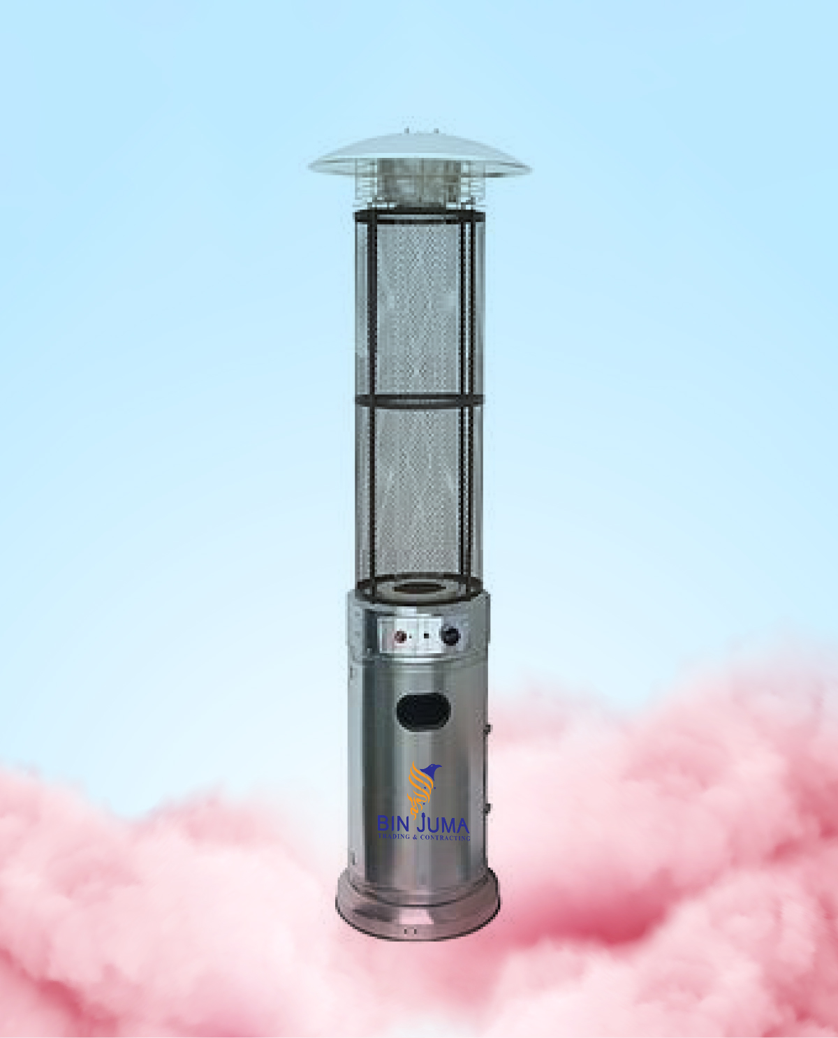 Stand Circle Flame Heater